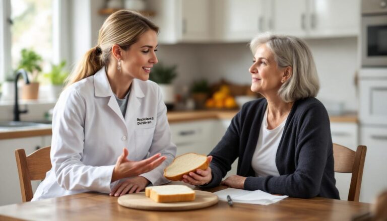 een diëtiste legt uit waarom gewone boterhammen snelle bloedsuikerpieken veroorzaken en hoe je je bloedsuikerspiegel beter kunt beheersen met gezonde voedingskeuzes.