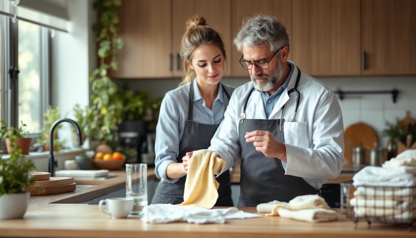 ontdek waarom bakpoeder je theedoeken niet echt wit maakt, uitgelegd door een huisexpert. leer effectieve tips voor stralend schone doeken.