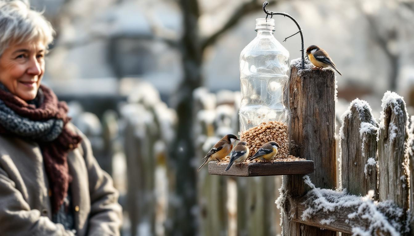 effectiever dan vogelzaad: ontdek dit alledaagse voorwerp dat de hele winter vogels aantrekt en geniet van een levendige tuin tijdens het koude seizoen.