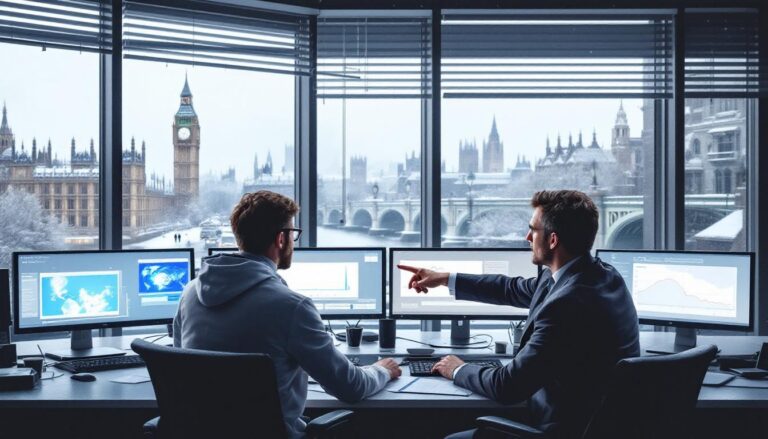 klimaatwetenschappers waarschuwen voor een ongewoon winterscenario dat londen mogelijk zwaar kan treffen, wat zorgen oproept over toekomstige weerspatronen.