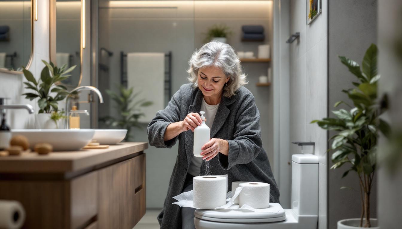 ontdek het slimme en discrete trucje met azijn voor toiletpapier dat steeds meer huishoudens gebruiken voor een frisse en hygiënische badkamer.