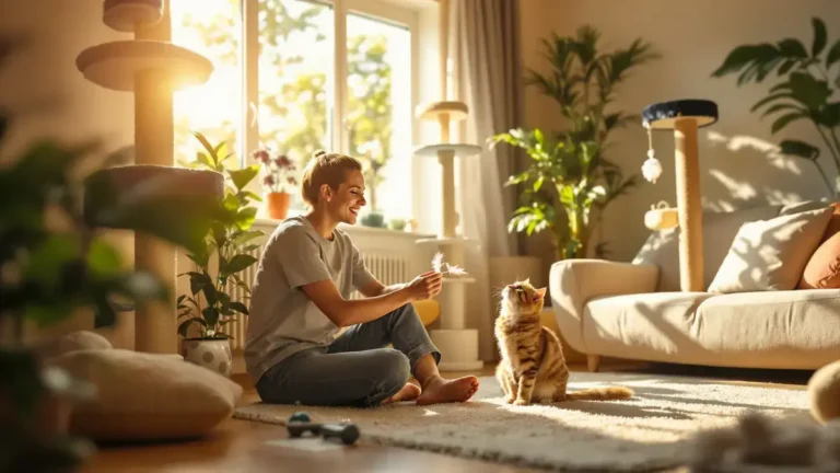 Binnenkatten ontwikkelen vaak onzichtbare problemen, tenzij hun omgeving op de juiste manier wordt gestimuleerd