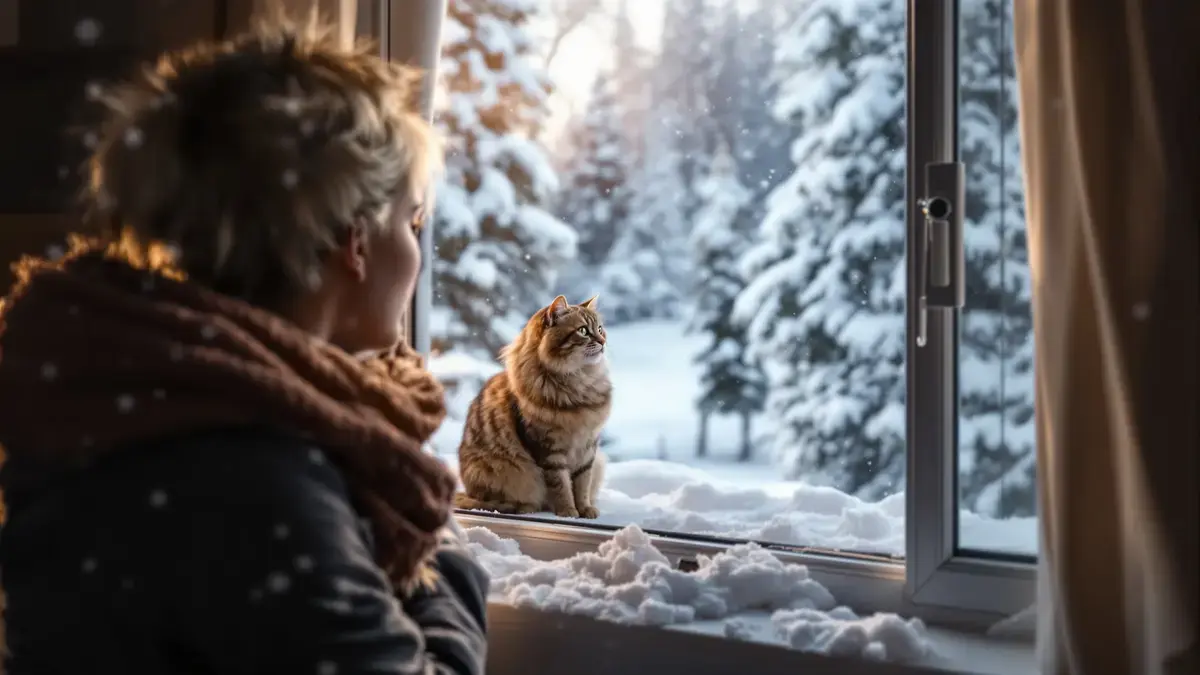 Dierenartsen stellen een precieze drempel vast waarboven het gevaarlijk wordt om een kat bij strenge vorst buiten te laten