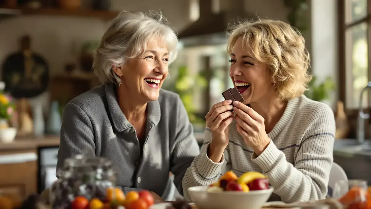 Donkere chocolade zou de biologische leeftijd van het lichaam kunnen vertragen volgens nieuwe aanwijzingen