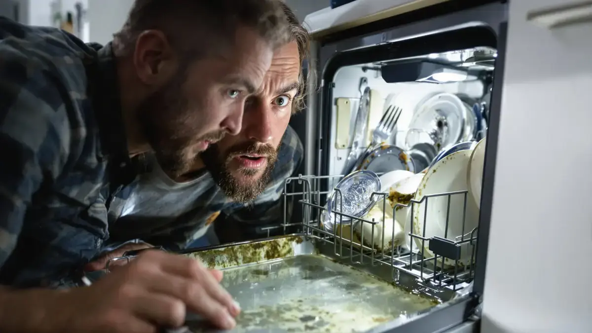 Verkeerd gebruik van de eco-stand van de vaatwasser creëert een ideale voedingsbodem voor bacteriën en dure storingen