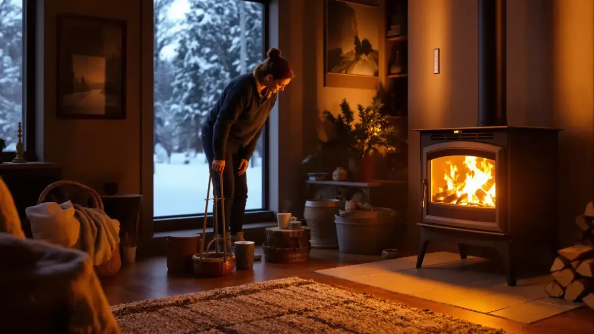 Deze eenvoudige techniek verhoogt het rendement van houtverwarming aanzienlijk zonder meer brandstof te verbruiken