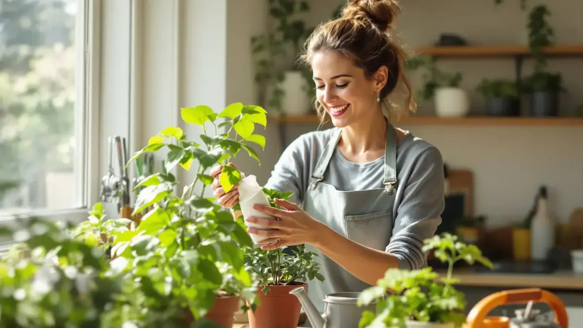 Een behandeling met zuiveringszout kan de gezondheid van uw kamerplanten transformeren