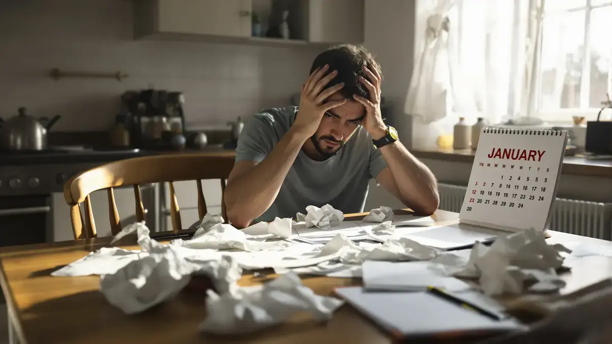 Het maken van goede voornemens op 1 januari is vaak precies de reden waarom we falen.