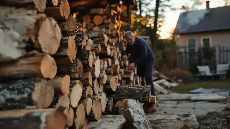 Uw hout brandt niet goed omdat het op de verkeerde plek wordt bewaard, en bijna iedereen heeft het mis