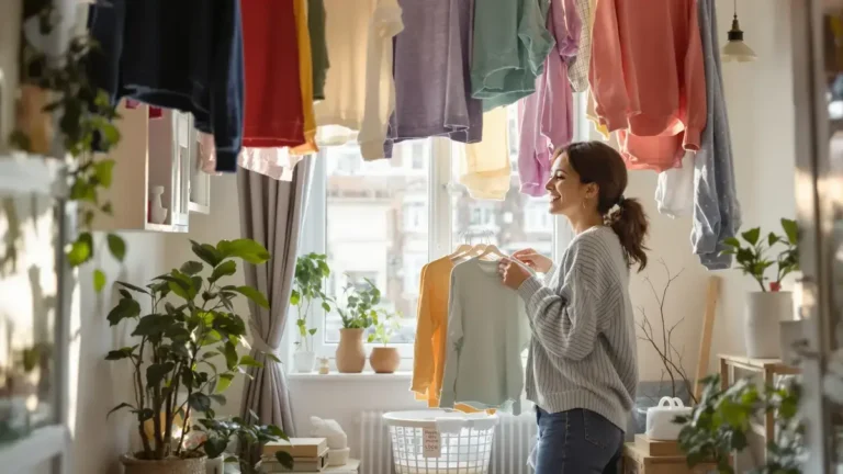 Geen uren meer nodig om wasgoed te drogen: deze Japanse regenboogmethode maakt echt het verschil, zelfs midden in de winter