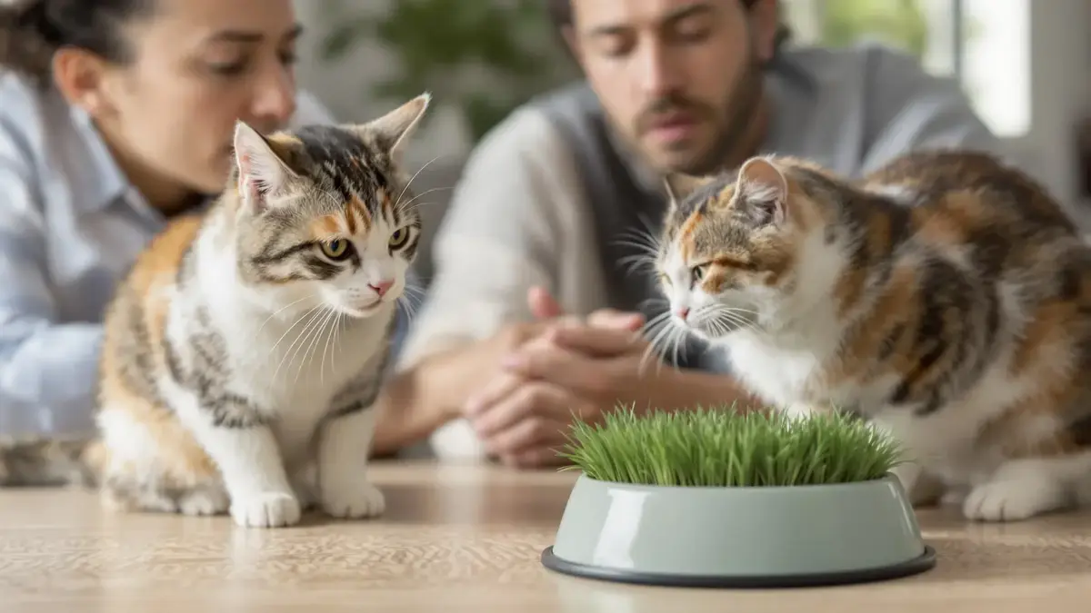 Minder eetlust, braken, plotselinge interesse in gras: deze signalen bij de kat moeten nooit genegeerd worden