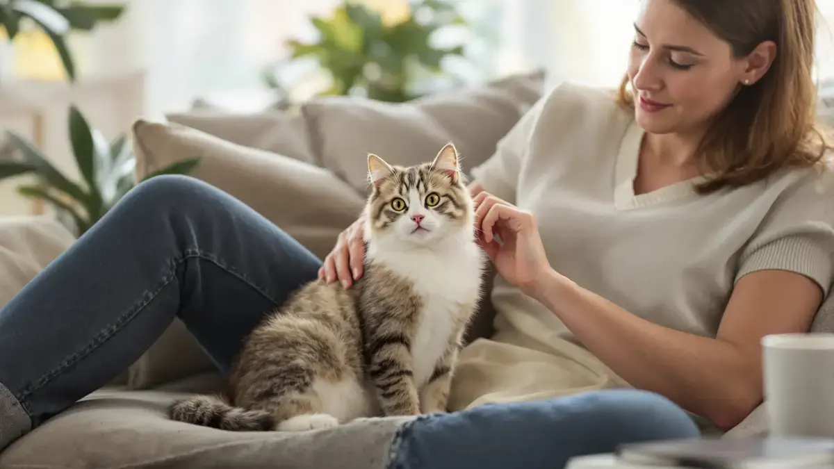 Katten kiezen hun mens niet willekeurig, en de reden verbaast zelfs dierenartsen