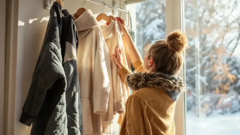 Kleding in de winter drogen zonder nare geuren en zonder wasdroger vereist een zeer nauwkeurige timing
