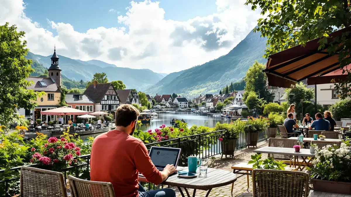 Een klein Europees land heeft net een discreet visum voor telewerkers geopend en Nederlanders die het ontdekten wonen er al rustiger en goedkoper