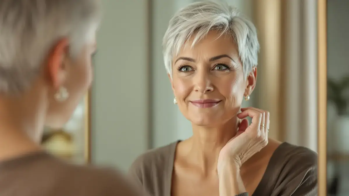 Na je vijftigste laat dit korte kapsel je gelaatstrekken het meest ouder lijken, volgens een ervaren kapster