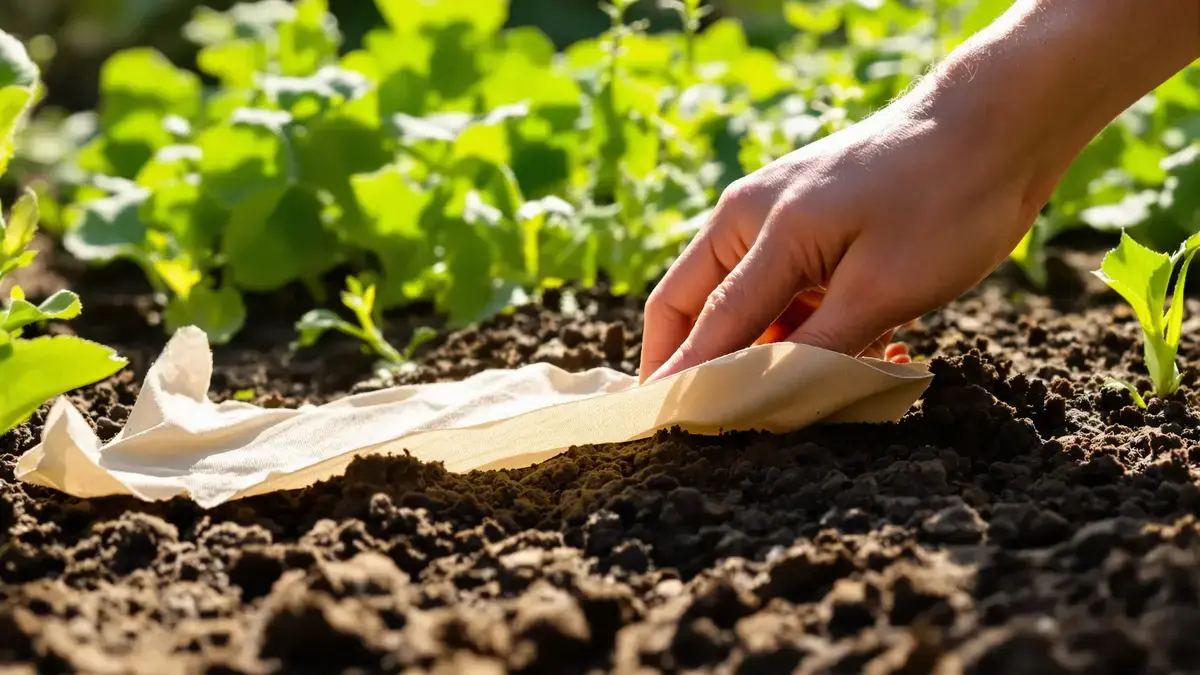 In de moestuin kan een verkeerd geplaatst lapje meer schade veroorzaken dan je denkt.