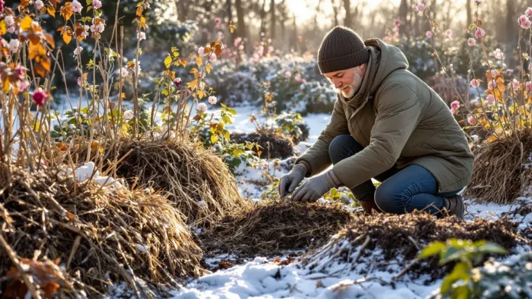 In de Noordse landen creëert deze natuurlijke methode een echte vorstwerende barrière in de tuin