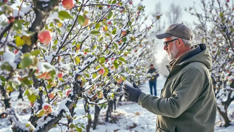 Een bijna onzichtbaar teken aan appelbomen in de winter voorspelt nu al of de oogst overvloedig wordt