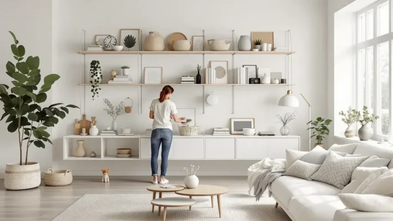 Scandinavische opbergoplossing verandert het gevoel van ruimte zonder ook maar één meubelstuk toe te voegen