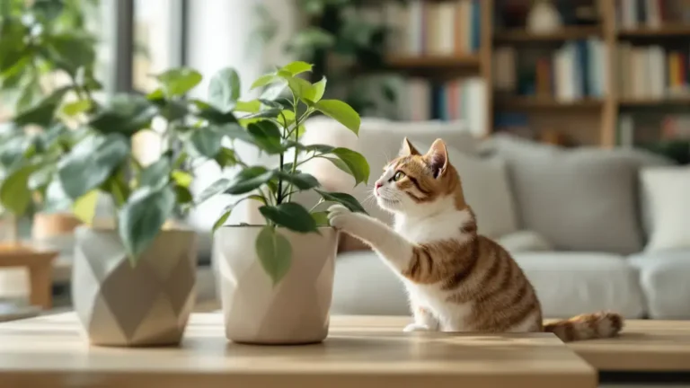 Een simpele kamerplant kan bij katten een veterinaire spoedgeval veroorzaken en komt in veel woonkamers voor