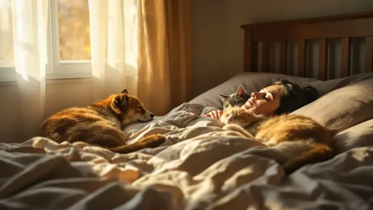 Slapen met je huisdieren zou gepaard gaan met elf psychologische voordelen die vaak over het hoofd worden gezien