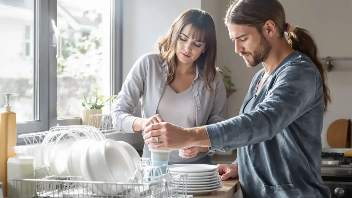 Die stap die iedereen doet voordat de vaatwasser draait, maar die een vlekkeloze afwas verhindert