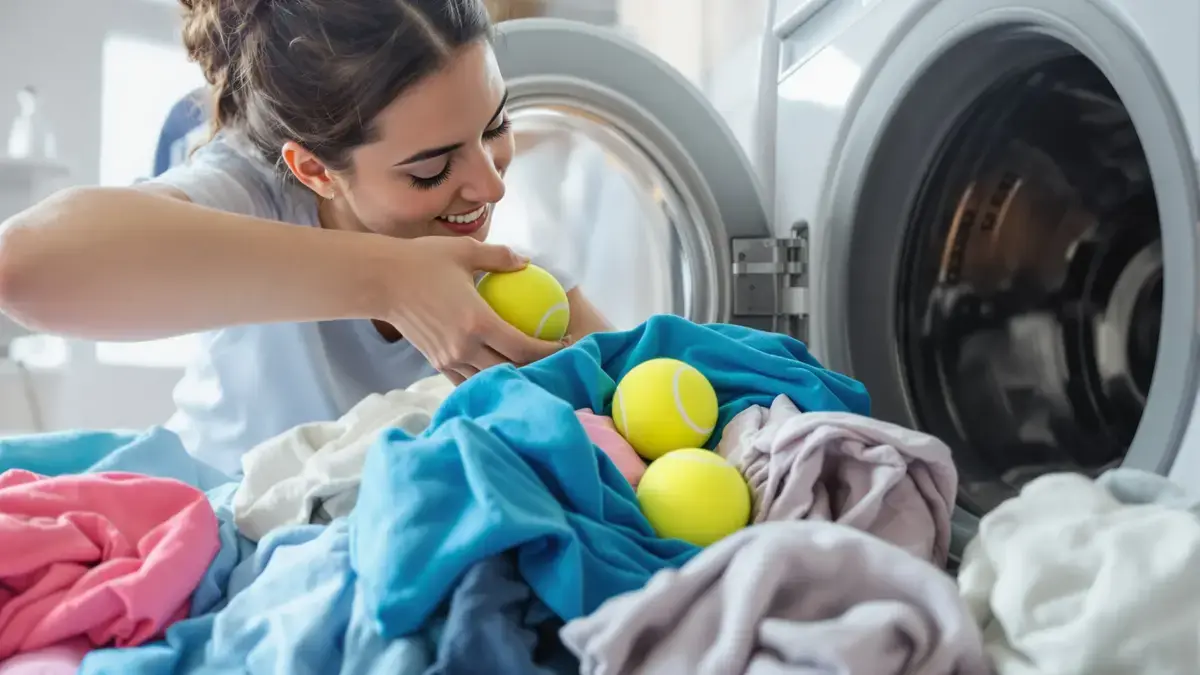 Weinig mensen kennen het trucje met tennisballen in de wasmachine, en toch verandert het je wasbeurten