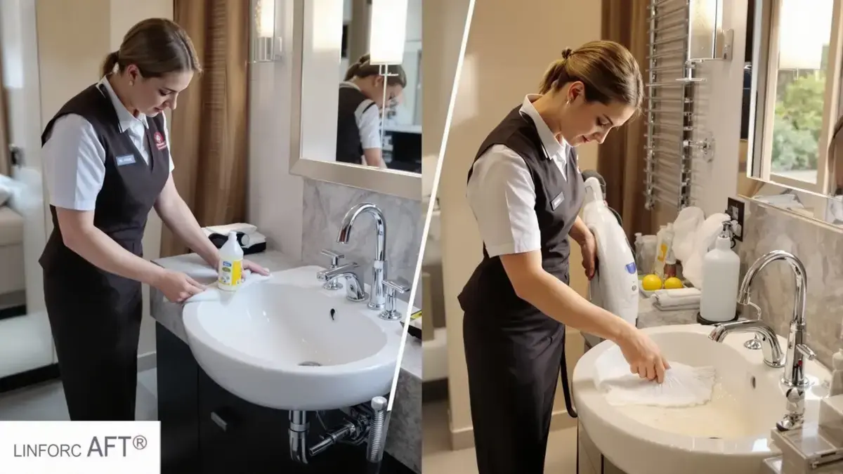 De tip van hoteliers om kalkaanslag bijna meteen te verwijderen