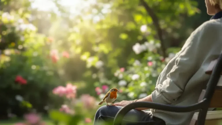 Het vertrouwen van een roodborstje winnen is mogelijk, maar één misplaatste beweging kan alles verpesten